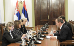 1 November 2019 The National Assembly Speaker and the US Ambassador to Serbia 